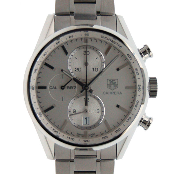 タグホイヤー　TAG HEUER　カレラクロノ　キャリバー1887　CAR2111.BA0724　41mm　SS　シルバー　自動巻　新品