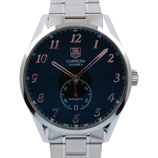 タグホイヤー　TAG HEUER　カレラ　ヘリテージ　キャリバー6　WAS2114.BA0732　SS　39mm　ブラック　自動巻　新品