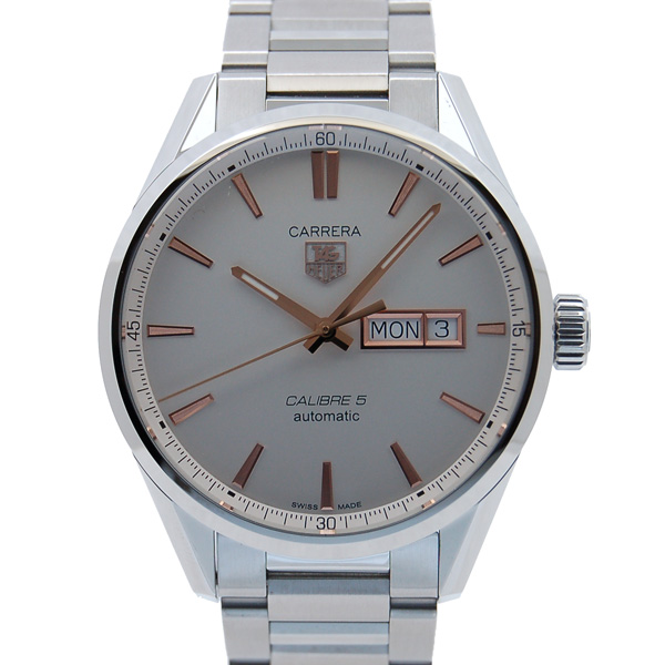 タグホイヤー　TAG HEUER　カレラ　デイデイト　キャリバー5　WAR201D.BA0723　41mm　SS　シルバー　新品