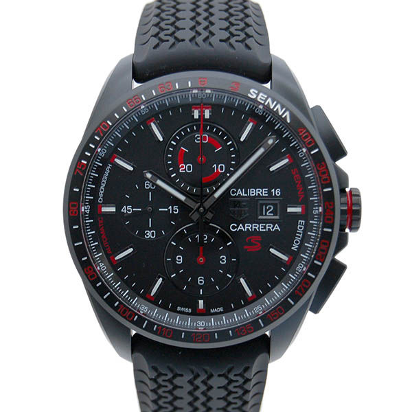 タグホイヤー　TAG HEUER　カレラ　クロノグラフ　アイルトン・セナ限定　CBB2080.FT6042　新品