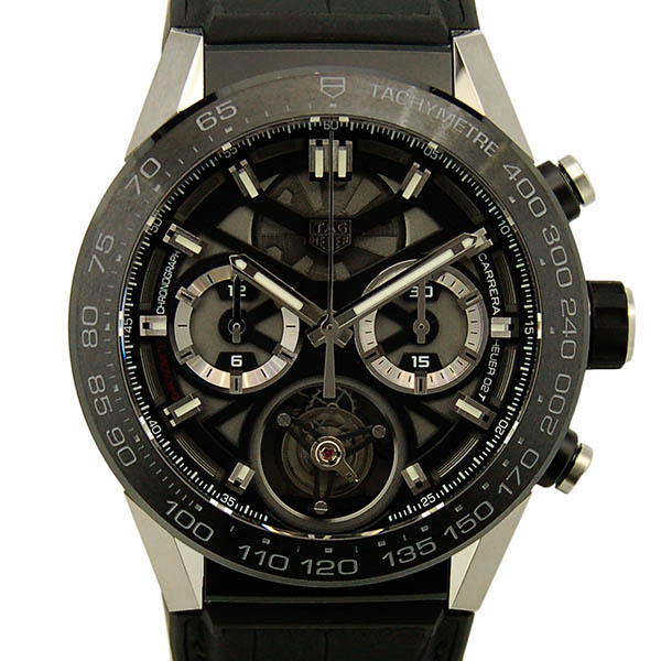 タグホイヤー　TAG HEUER　カレラ　ホイヤー02T　フライングトゥールビヨン　CAR5A8Y.FC6377　新品