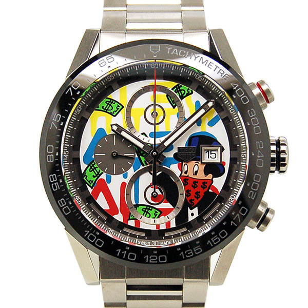 タグホイヤー　TAG HEUER　カレラ クロノグラフ キャリバー ホイヤー01 アレック・モノポリー スペシャルエディション　CAR201AA.BA0714　43mm　新品