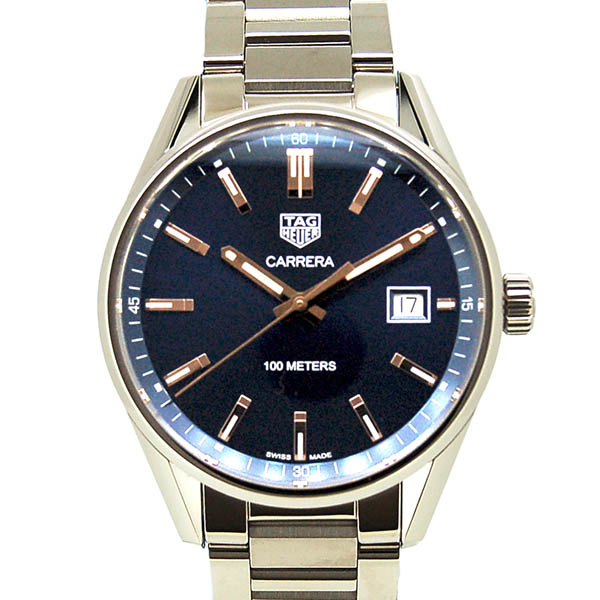 タグホイヤー　TAG HEUER　カレラ クォーツ　WAR1112.BA0601　SS　ブルー　39mm　新品