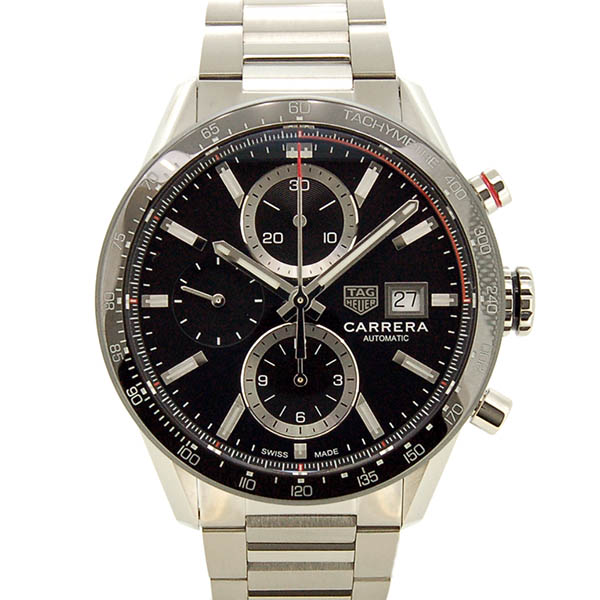 タグホイヤー　TAG HEUER　カレラ クロノグラフ キャリバー16　CBM2110.BA0651　41mm　SS　ブラック　自動巻　新品
