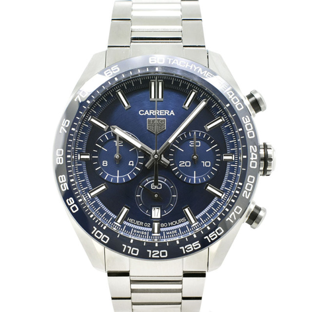 タグホイヤー TAG HEUER カレラ キャリバーホイヤー02 スポーツ クロノグラフ CBN2A1A.BA0643 SS 44mm 新品