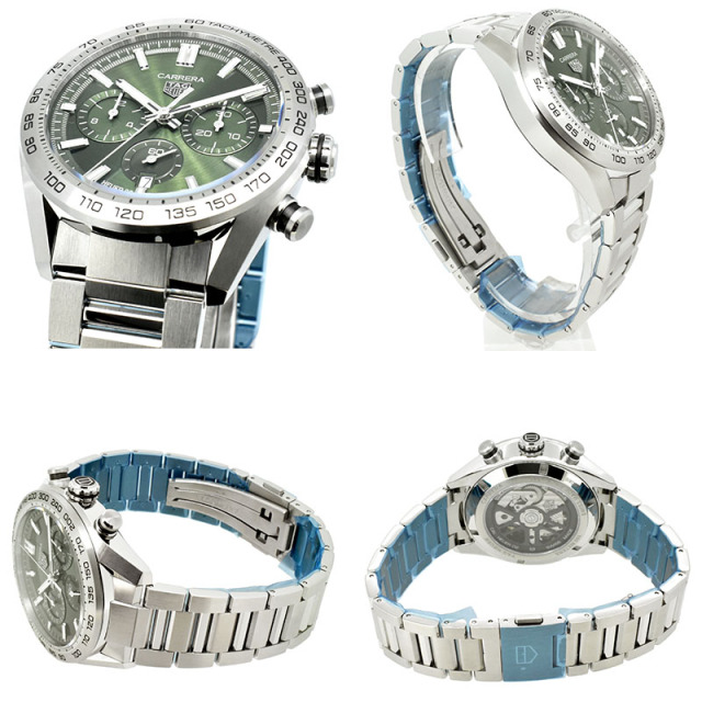 タグホイヤー TAG HEUER カレラ キャリバーホイヤー02 スポーツ クロノグラフ CBN2A10.BA0643 SS 44mm 新品
