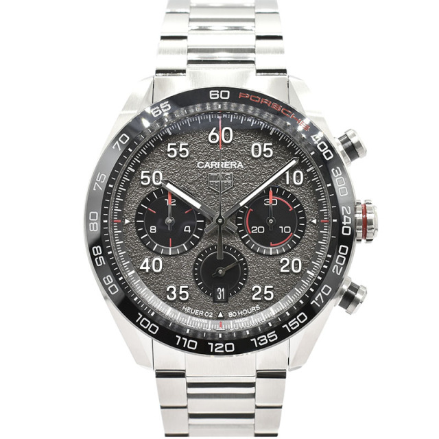 タグホイヤー　TAG HEUER　カレラ キャリバーホイヤー02 ポルシェ スペシャルエディション　CBN2A1F.BA0643　SS　44mm　新品