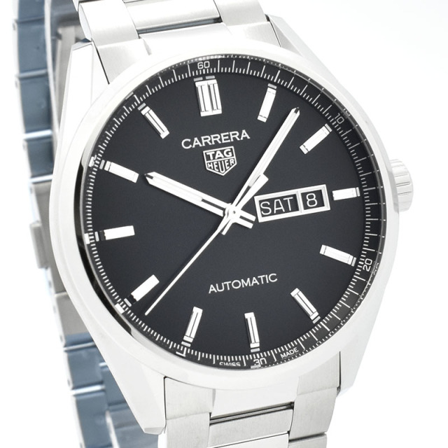タグホイヤー TAG HEUER カレラ デイデイト キャリバー5 WBN2010.BA0640 41mm ブラック 新品