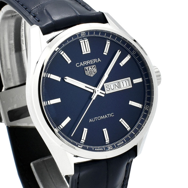 タグホイヤー TAG HEUER カレラ デイデイト キャリバー5 WBN2012.FC6502 41mm ブルー 新品