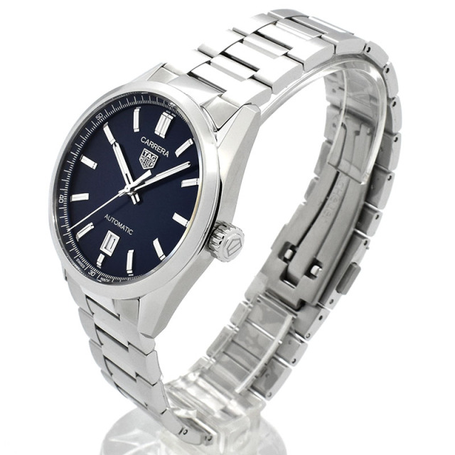 タグホイヤー TAG HEUER カレラ キャリバー5 デイト WBN2112.BA0639 39mm ブルー 新品