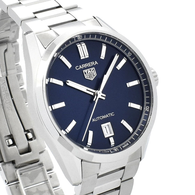 タグホイヤー TAG HEUER カレラ キャリバー5 デイト WBN2112.BA0639 39mm ブルー 新品