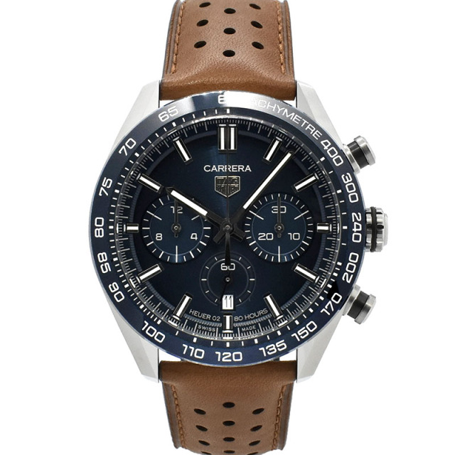 タグホイヤー　TAG HEUER　カレラ キャリバーホイヤー02 スポーツ クロノグラフ　CBN2A1A.FC6537　SS　44mm　新品