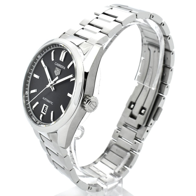 タグホイヤー TAG HEUER カレラ キャリバー5 デイト WBN2110.BA0639 39mm ブラック 新品