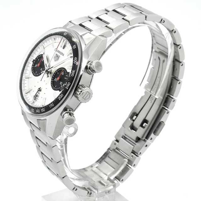 タグホイヤー TAG HEUER カレラ キャリバーTH20-00 クロノグラフ CBS2216.BA0041 シルバー/ブラック 39mm 新品