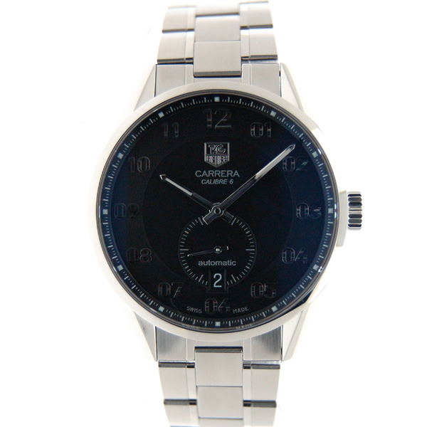 タグホイヤー　TAG HEUER　カレラキャリバー6　WAR2110.BA0787　39mm　ブラック　自動巻　新品