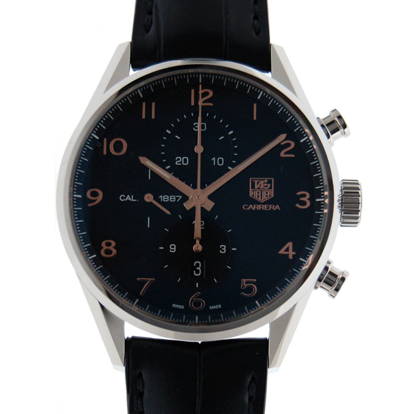 タグホイヤー　TAG HEUER　カレラクロノ1887　CAR2014.FC6235　SS　ブラック　金針　新品