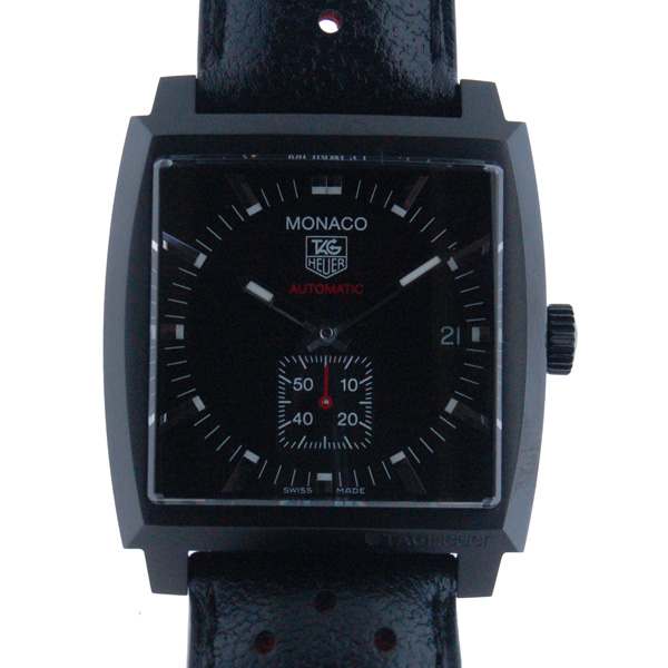 タグホイヤー　TAG HEUER　モナコ　キャリバー6　フルブラック　WW2119.FC6338　37mm　新品