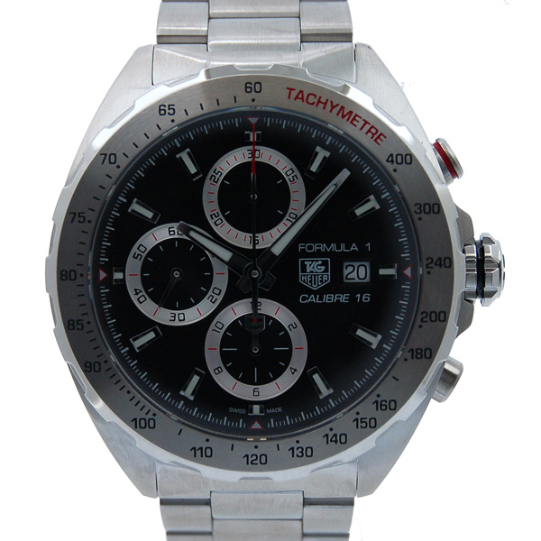 タグホイヤー　TAG HEUER　フォーミュラ1　クロノグラフ　CAZ2010.BA0876　ブラック　SS　44mm　新品