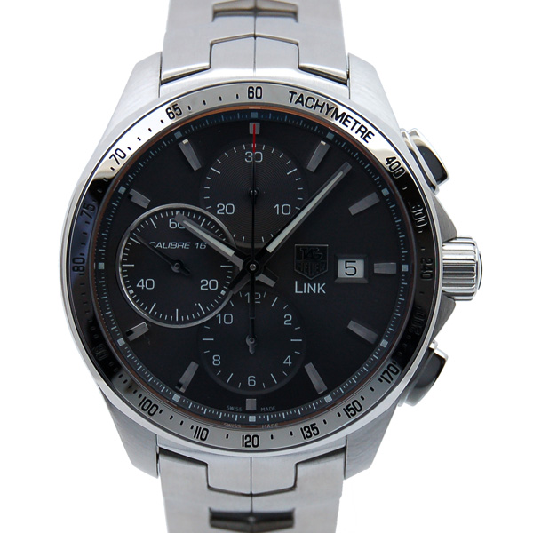タグホイヤー　TAG HEUER　リンククロノ　LINK　タキメータークロノ　CAT2017.BA0952　43mm　グレー　新品