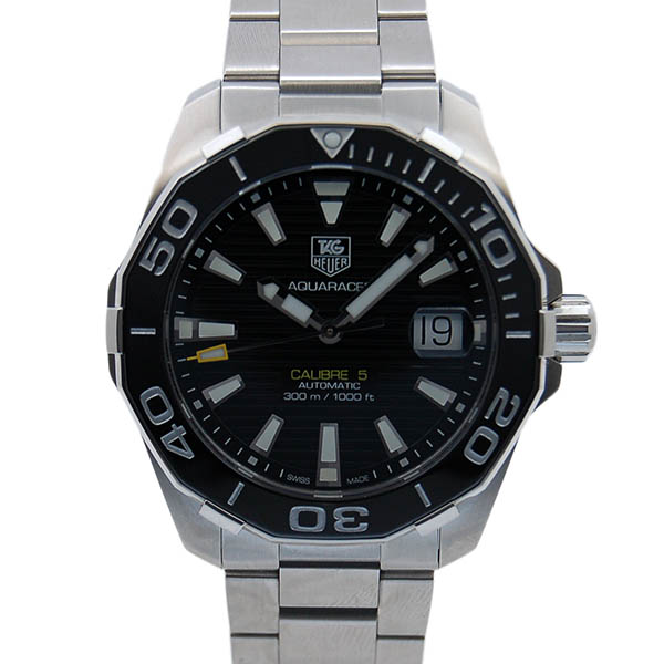 タグホイヤー　TAG HEUER　アクアレーサー　キャリバー5　WAY211A.BA0928　ブラック　新品