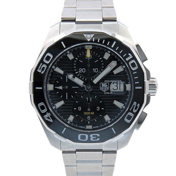 タグホイヤー　TAG HEUER　アクアレーサー　クロノグラフ　キャリバー16　CAY211A.BA0927　ブラック　新品