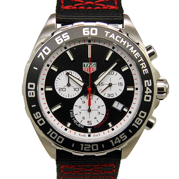 タグホイヤー　TAG HEUER　フォーミュラ1　クロノグラフ　CAZ101E.FC8228　クォーツ　ブラック　新品