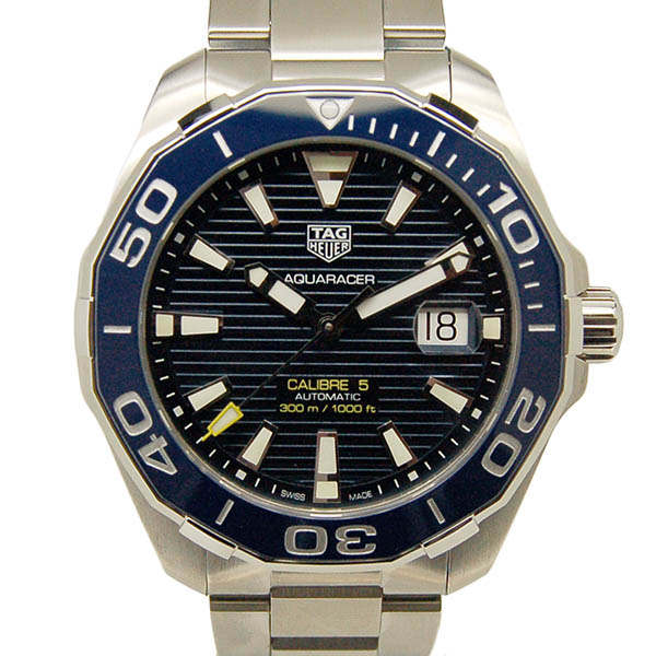 タグホイヤー　TAG HEUER　アクアレーサー　キャリバー5　WAY201B.BA0927　43mm　ブルー　新品