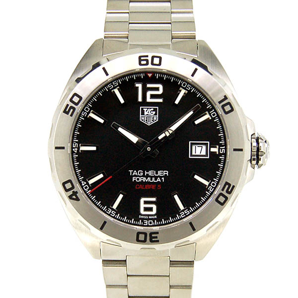 タグホイヤー　TAG HEUER　フォーミュラ1　キャリバー5　WAZ2113.BA0875　ブラック　SS　41mm　新品