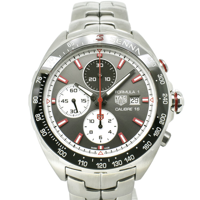 タグホイヤー　TAG HEUER　フォーミュラ1 キャリバー16 クロノグラフ アイルトン・セナ スペシャルエディション　CAZ2017.BA0647　44mm　新品