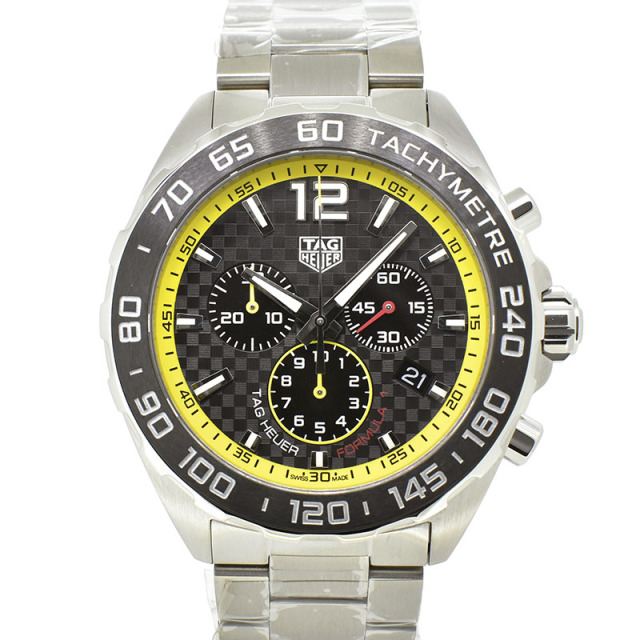 タグホイヤー　TAG HEUER　フォーミュラ1 クロノグラフ　CAZ101AC.BA0842　クォーツ　ブラック　43mm　新品