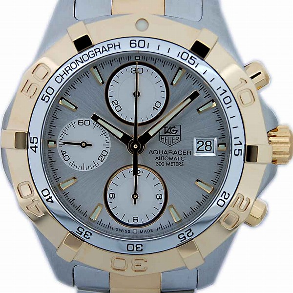 タグホイヤー　TAG HEUER　アクアレーサー　CAF2120　クロノグラフ　自動巻き　GPコンビ