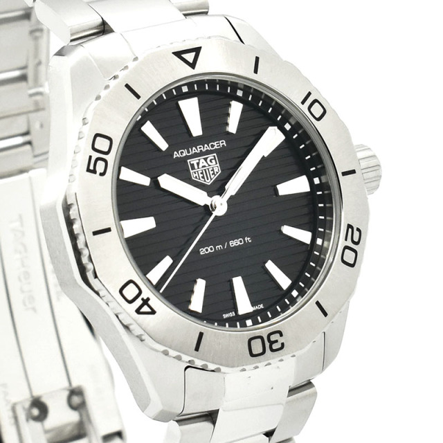 タグホイヤー TAG HEUER アクアレーサー プロフェッショナル 200 WBP1110.BA0627 40mm ブラック クォーツ 新品