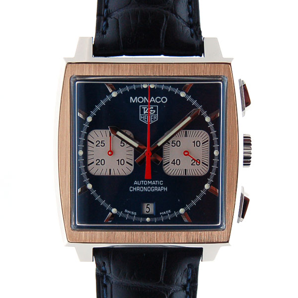 タグホイヤー　TAG HEUER　モナコ　スティーブマックイーン　CW2113　イタリア100本限定　PGベゼル　自動巻　新品