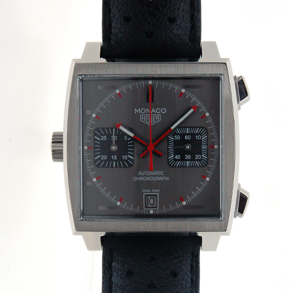 タグホイヤー　TAG HEUER　モナコヴィンテージ　クロノグラフ　CAW211B.FC6241　SS　グレー　38mm　1860本限定　新品