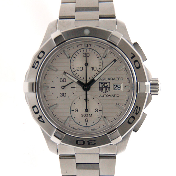 タグホイヤー　TAG HEUER　アクアレーサークロノグラフ　CAP2111.BA0833　SS　42mm　シルバー　新品