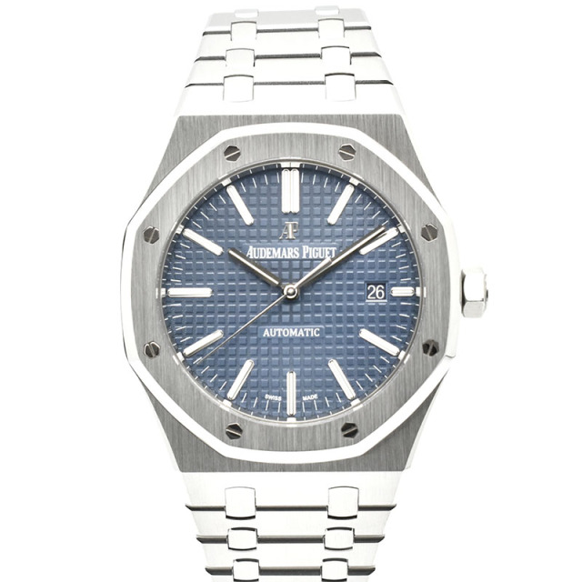 オーデマ・ピゲ　AUDEMARS PIGUET　ロイヤルオーク　15400ST.OO.1220ST.03　41mm　ブルー　USED　中古