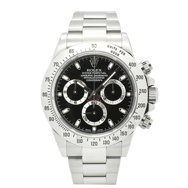ロレックス　ROLEX　デイトナ　116520　ブラック　ランダム番　USED　中古