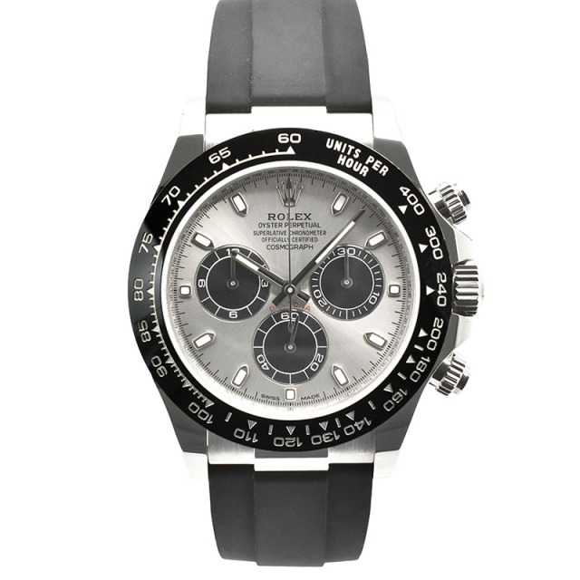 ロレックス　ROLEX　デイトナ　116519LN　スチール/ブラック　オイスターフレックス　18KWG　USED　中古