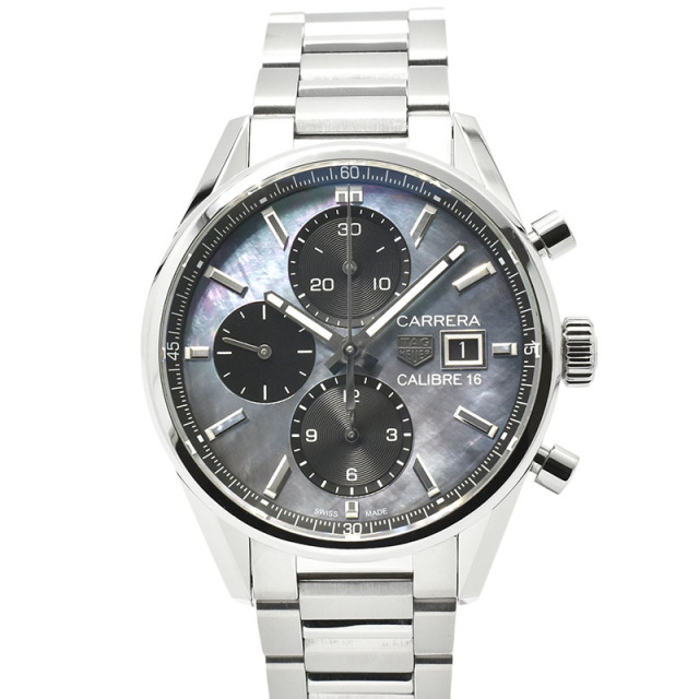 タグホイヤー　TAG HEUER　カレラ クロノグラフ キャリバー16　CBK2116.BA0715　41mm　ブラックシェル　日本500本限定　USED　中古