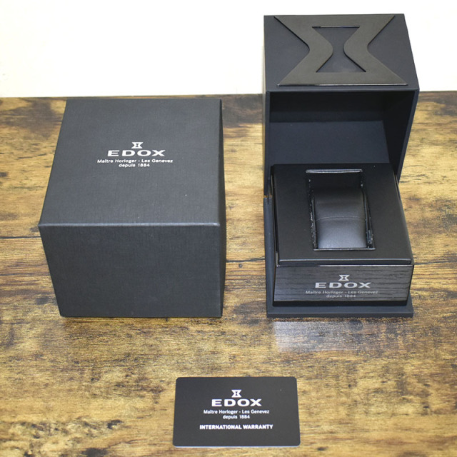 エドックス EDOX デルフィン ダイバー デイト 80110-357BURCA