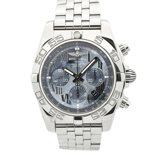 ブライトリング　BREITLING　クロノマット44 ジャパンリミテッド　A011BMPPA　ブラックシェルローマ　日本400本限定　44mm　USED　中古