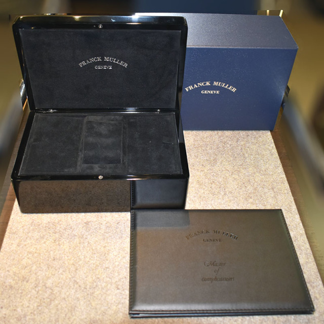 フランクミュラー FRANCK MULLER ヴァンガード V45SCDTTTNRBRNR チタン 53.7×44mm USED 中古
