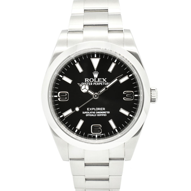 ロレックス　ROLEX　エクスプローラー1　Ref.214270　SS　39mm　ブラックアウト　ランダム番　USED　中古