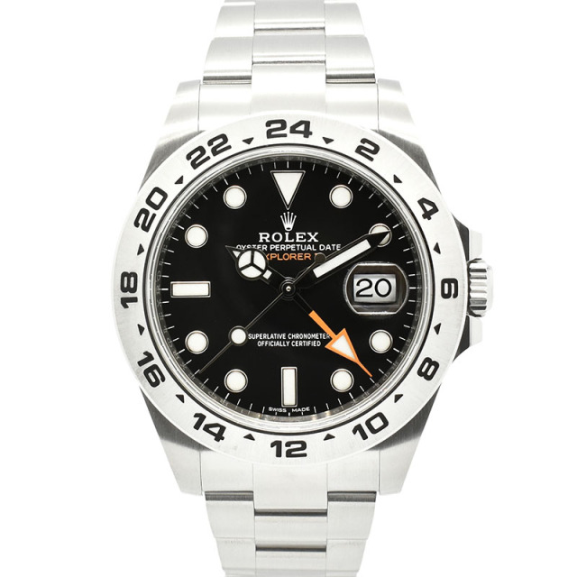 ロレックス　ROLEX　エクスプローラー2　Ref.216570　ブラック　ランダム番　USED　中古
