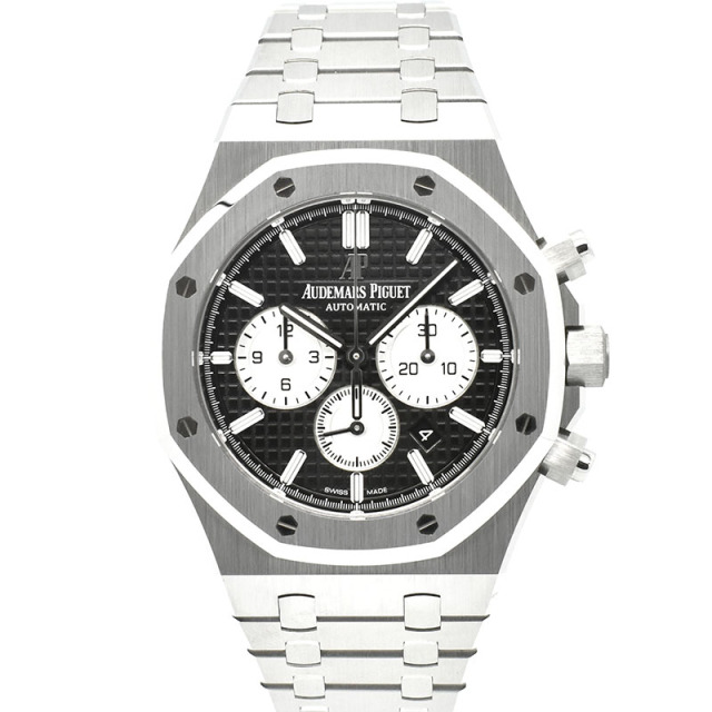 オーデマ・ピゲ　AUDEMARS PIGUET　ロイヤルオーク クロノグラフ　26331ST.OO.1220ST.02　SS　41mm　ブラック/シルバー　未使用品