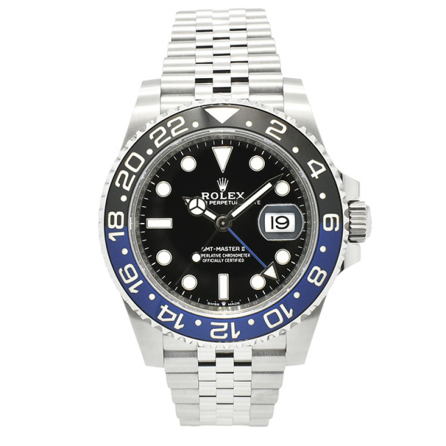 ロレックス　ROLEX　GMTマスター2　126710BLNR　ブルー/ブラックベゼル　40mm　未使用品