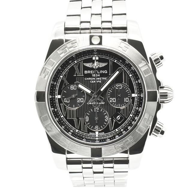 ブライトリング　BREITLING　クロノマット44　A012B56PA　ブラックローマ　44mm　SS　USED　中古