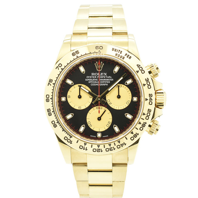 ロレックス　ROLEX　コスモグラフ デイトナ　Ref.116508　ブラック/シャンパン　18KYG　USED　中古