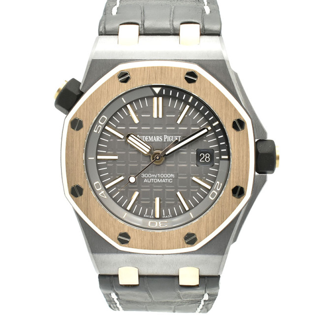 オーデマ・ピゲ　AUDEMARS PIGUET　ロイヤルオーク オフショアダイバー QE IIカップ2014　15709TR.OO.A005CR.01　世界150本限定　42mm　USED　中古