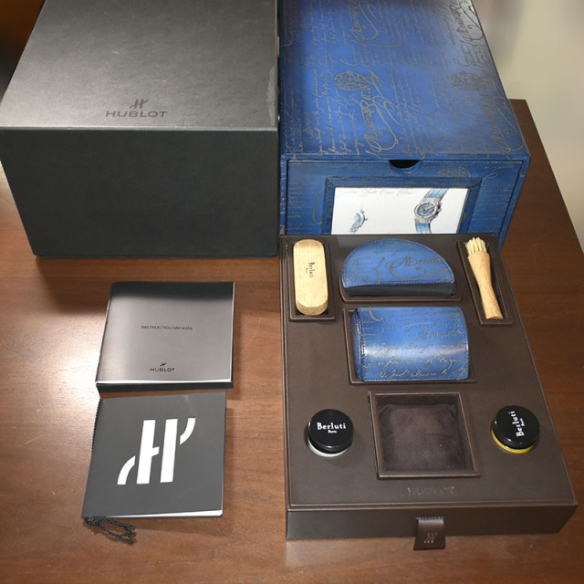 ウブロ クラシックフュージョン ベルルッティ スクリットオーシャン